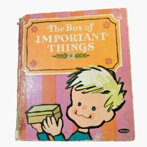 The Box Of Important Things Ann Hellie Roger Bradfield 1968 VTG Childrens Book